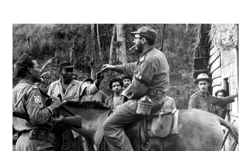 fidel en sierra maestra